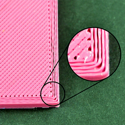 Extrusão do plástico insuficiente