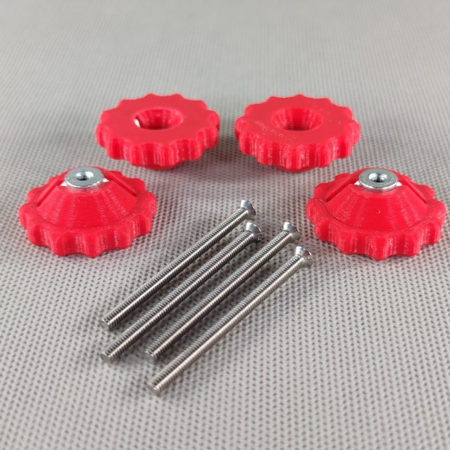 KIT de Nivelamento Manual para Mesa de Impressão 3D