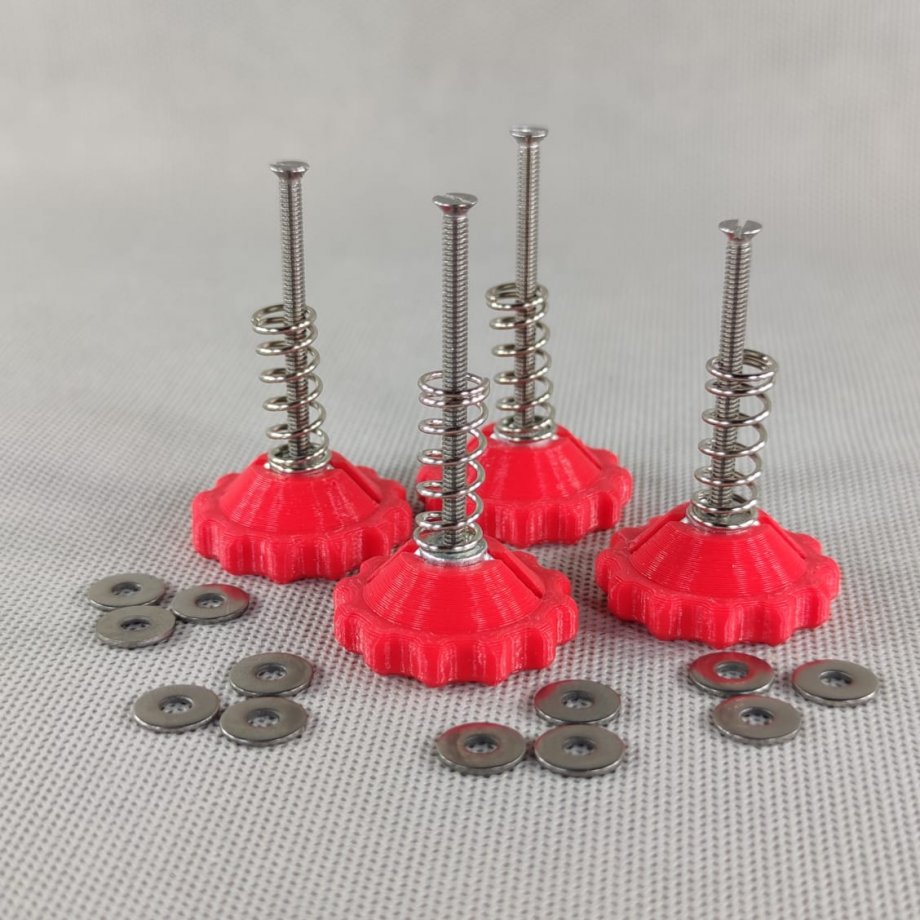 KIT de Nivelamento Manual para Mesa de Impressão 3D