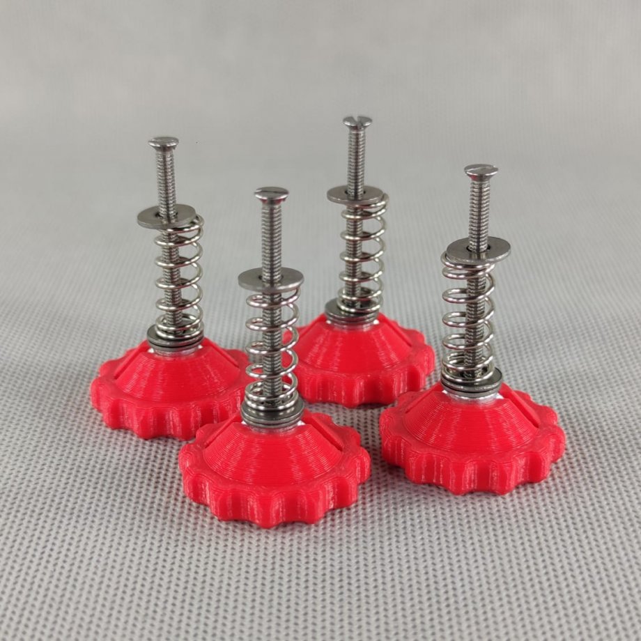 KIT de Nivelamento Manual para Mesa de Impressão 3D