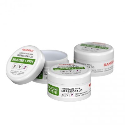 Lubrificante de Silicone com PTFE para eixos XY e Z