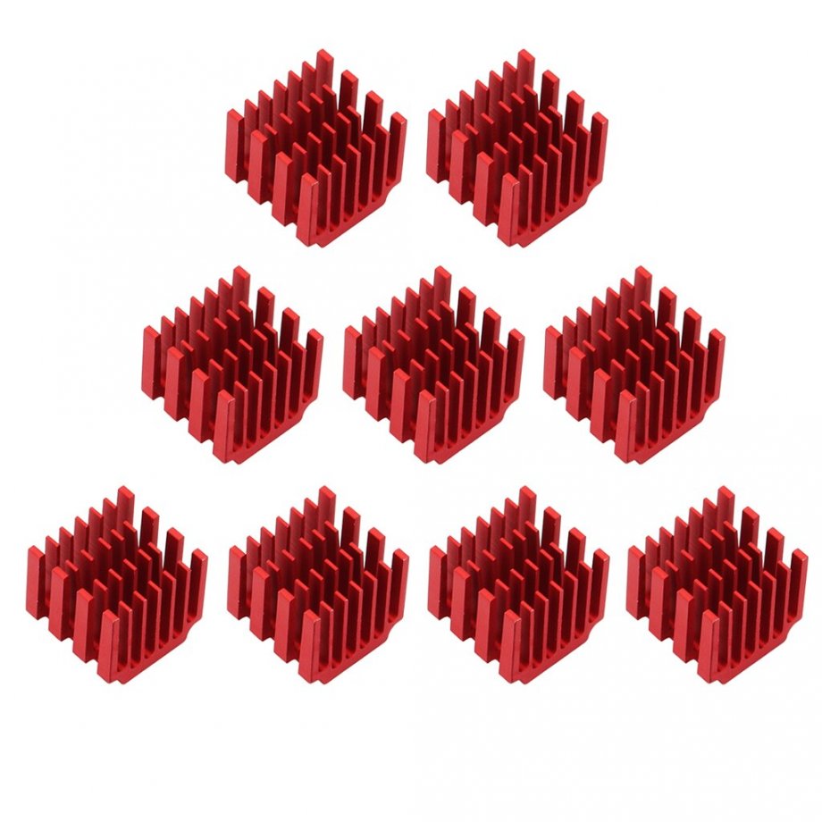 Dissipador de calor de alumínio dara driver de motor de passo  14x13x15mm