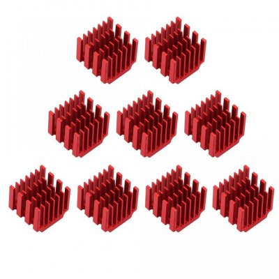 Dissipador de calor de alumínio dara driver de motor de passo  14x13x15mm