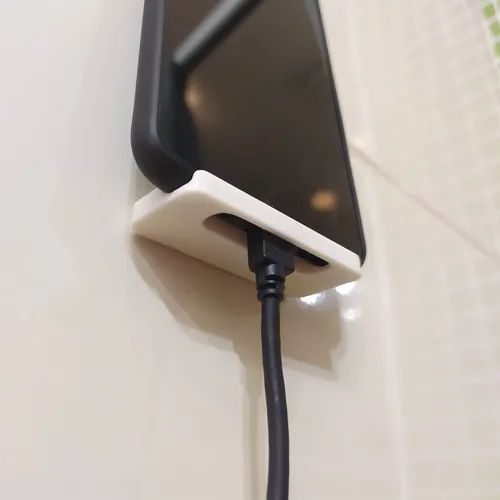 Suporte para celular para prender na parede